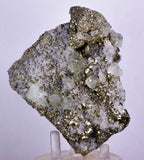 12cms PYRITE CUBIC QUARTZ FLUORITE PERU SHINY CRYSTALS MINERAL COLLECTOR MB126