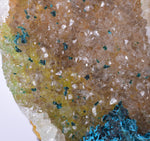 7.9cms DRUZY CHRYSOCOLLA QUARTZ LILY MINE PERU COPPER 2000 DISCOVERY DB40