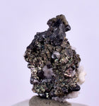 1.2cms NATIVE SILVER WIRE PERU ACANTHITE UCHUCCHACUA MINE MINERAL SPECIMEN HB201
