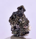 1.2cms NATIVE SILVER WIRE PERU ACANTHITE UCHUCCHACUA MINE MINERAL SPECIMEN HB201