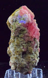 6.5cms GEM RHODOCHROSITE FLUORITE PYRITE CRYSTAL QUARTZ CHINA FLUORESCENT RB313