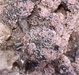 12cms BARITE DOLOMITE RHODOCHROSITE CRYSTALS PERU SHINY MINERAL SPCIMEN EB50