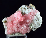 2.5cms RHODOCHROSITE FLUORITE PYRITE CRYSTAL RHOMBOHEDRAL SUPER MINIATURE RB298