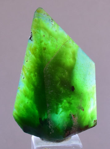 3.1cms GEM SILICA CHRYSOCOLLA CHALCEDONY LILY MINE PERU FREE FORM QUARTZ BB271