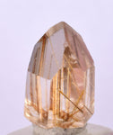 1.3cms QUARTZ RUTILATED POLISHED CABOCHON BRASIL RUTILE PENDANT JEWELRY QB60