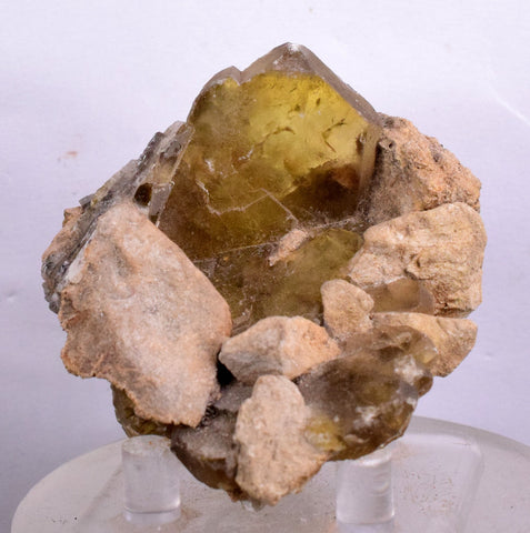 6.3cms GEMMY BARITE CRYSTALS PERU SHINY TRANSLUCENT MINERAL SPCIMEN EB04
