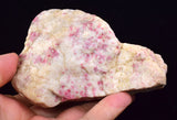 530 Grams GEM RED THULITE SCAPOLITE MARIALITE CLINOZOISITE ROUGH PERU OB134