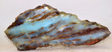 1.6Kg 31cm BLUE OPAL PERU SLAB SCENIC SEASCAPE SCULPTURE ROUGH LANDSCAPE OB152