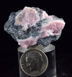 LOT 10 RHODOCHROSITE ROSETTE PERU PINK CRYSTALS HUANZALA MINE MINERAL RB540