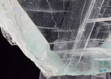 7.7cms GEM ATACAMITE INSIDE SELENITE CRYSTAL LILY MINE 2000 DISCOVERY PERU AB117