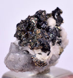 1.6cms NATIVE SILVER WIRE PERU ACANTHITE UCHUCCHACUA MINE MINERAL SPECIMEN HB196