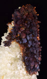 26cms STALACTITE QUARTZ IRIDESCENT GOETHITE LIMONITE PERU MINERAL SPECIMEN QB71