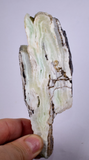 145grs GEM NATURAL SCULPTURE CACTUS SLAB STRONTIANITE ARAGONITE PERU SCENIC CB93