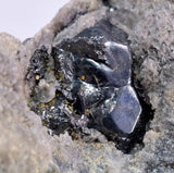 6.1cms ACANTHITE QUARTZ PYRARGYRITE CHALCOPYRITE CRYSTALS MINERAL PERU HB181