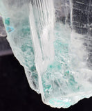 7.7cms GEM ATACAMITE INSIDE SELENITE CRYSTAL LILY MINE 2000 DISCOVERY PERU AB117