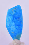 7.5ct GEM BLUE OPAL SCENIC CABOCHON PERU SEASCAPE PENDANT JEWELRY BB344