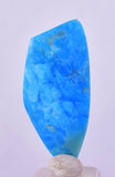 7.5ct GEM BLUE OPAL SCENIC CABOCHON PERU SEASCAPE PENDANT JEWELRY BB344
