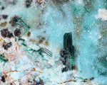 10cms ATACAMITE DRUZY MALCHITE CHRYSOCOLLA LILY MINE PERU MINERAL AB157