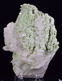 13cms FUCHSITE MUSCOVITE QUARTZ RARE CRYSTAL CHROMIUM MINERAL SPECIMEN PERU KB52