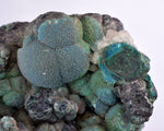 7.9cms DRUZY CHRYSOCOLLA QUARTZ MALACHITE BOTRYOIDAL PERU MINERAL SPECIMEN DB84