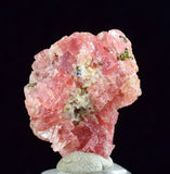 2cms RHODOCHROSITE FLUORITE PYRITE CRYSTAL RHOMBOHEDRAL SUPER MINIATURE RB310