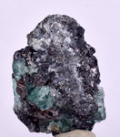 3.1cms GEOCRONITE GREEN FLUORITE CRYSTAL PERU MILPO ATACOCHA PERU SHINY KB34