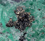 4.8cms GEOCRONITE GREEN FLUORITE CRYSTAL PERU MILPO ATACOCHA PERU SHINY KB20