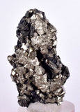 4.2cms PYRITE PYRRHOTITE PERU SHINY CRYSTALS SAMPLE MINERAL SPECIMEN MB76