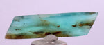 16ct GEM BLUE OPAL SCENIC CABOCHON PERU SEASCAPE PENDANT JEWELRY BB123