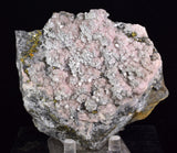 10.4cm RHODOCHROSITE CRYSTALS PYRITE PERU  MINERAL SPECIMEN RB601