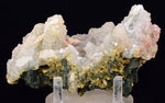 14cms PREHNITE EPIDOTE CLINOZOISITE LIMONITE SHINY NATURAL CRYSTAL MINERAL QB97