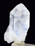 13 Carats BLUE DUMORTIERITE IN BI TERMINAL QUARTZ PENDANT SPECIMEN UB225
