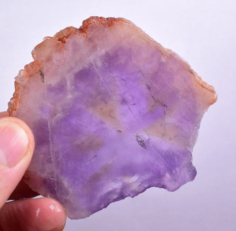 121grs. AMETRINE QUARTZ CITRINE AMETHYST CRYSTAL BOLIVIA JEWELRY EB76
