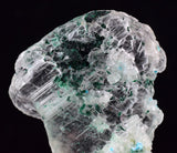 3.7cms CHRYSOCOLLA INSIDE SELENITE CRYSTAL LILY MINE 2000 DISCOVERY PERU TB99