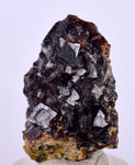 3.2cms  GEM GARNET STEPPED CRYSTALS PERU SHINY SHARP RARE MINERAL SPECIMEN GB13