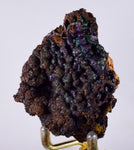 6.5cms GOETHITE BOTRYOIDAL IRIDESCENT CRYSTALS PERU IRON NEW FIND MINERAL ZB04