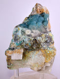 11ms DRUZY GEM SILICA CHRYSOCOLLA CHALCEDONY BOTRYOIDAL LILY MINE PERU DB95