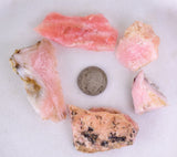 52 grams GEM PINK OPAL PERU ROUGH CORAL COLOR TRANSLUCENT MINERAL PB56