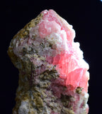 6.5cms GEM RHODOCHROSITE FLUORITE PYRITE CRYSTAL QUARTZ CHINA FLUORESCENT RB313