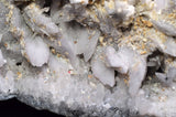 29cms NATURAL QUARTZ CALCITE PYRITE CRYSTALS MINERAL SPECIMEN QB90