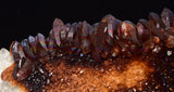 26cms STALACTITE QUARTZ IRIDESCENT GOETHITE LIMONITE PERU MINERAL SPECIMEN QB71