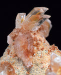 5.5cms LIMONITE IN SELENITE CRYSTAL COLLECTOR PERU MINERAL SPECIMEN TB106