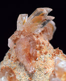 5.5cms LIMONITE IN SELENITE CRYSTAL COLLECTOR PERU MINERAL SPECIMEN TB106