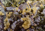 7.5cms APATITE SIDERITE QUARTZ CRYSTALS CHALCOPYRITE PYRITE PERU AB184