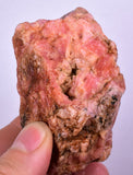 165Grams INKA ROSE RHODOCHROSITE ROUGH PERU GEMSTONES MINERAL SPECIMEN RB378