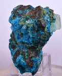 5.2cms QUARTZ CHRYSOCOLLA BOTRYOIDAL TENTADORA MINE PERU MINERAL SPECIMEN CB117