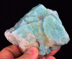 138 Gram AMAZONITE ROUGH PERU HIGH QUALITY MINERAL SPECIMEN NATURAL EB80