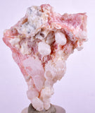 6cms GEM PINK OPAL HYALITE PALYGORSKITE QUARTZ SCULPTURE BOTRYOIDAL PERU PB44