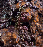 7.7cms GOETHITE BOTRYOIDAL IRIDESCENT CRYSTALS PERU IRON NEW FIND MINERAL ZB33