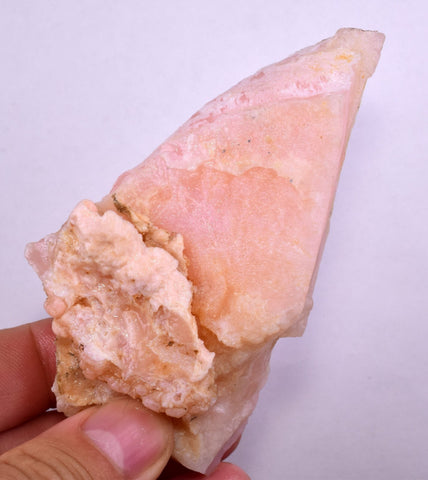 80 grams GEM PINK OPAL PERU ROUGH ANGEL SKIN TRANSLUCENT CORAL COLOR PB69